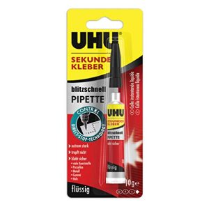 Superglue UHU Pipette Control, extremely strong