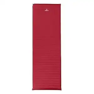 Selbstaufblasbare isomatte outdoorer trek bed 3 in rot
