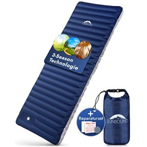 Self-inflatable sleeping pad SUNBOUND ® inflatable sleeping pad