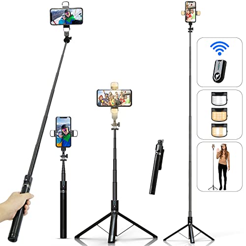 Selfie-Stick ASHINER Selfie Stick Handy Stativ für Smartphone