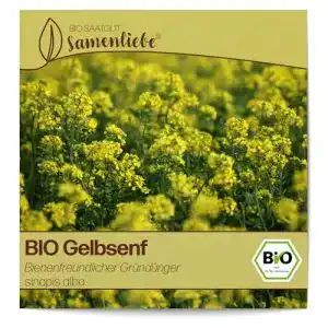 Senf samen samenliebe bio gelbsenf samen blumensamen