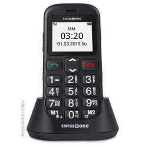 Senior mobiltelefon Swisstone BBM 320c, GSM, alle bærere 1 GB