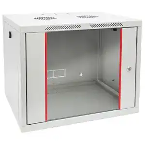 Serverschrank hmf 66409 07 netzwerkschrank 19 zoll 9 he
