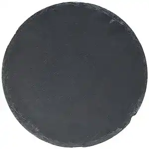Servierplatte lacor tafelplatte runde tafel schwarz