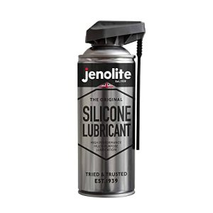 Spray de silicone JENOLITE com canudo inteligente. Líquido aerossol multiuso