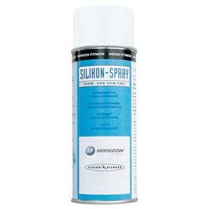 Spray de silicone Sport-Tec para cuidados de plástico em esteiras