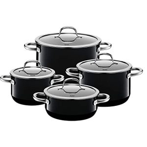 Silit set de casseroles Silit Passion Black set de casseroles induction 4 pièces