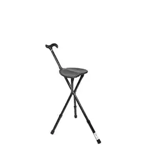 Sitzstock kmina pro gehstock mit sitz hoehenverstellbar