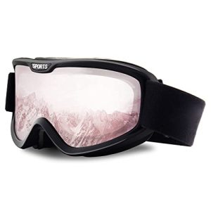 Óculos de esqui para usuários de óculos DUDUKING óculos de esqui antiembaçantes