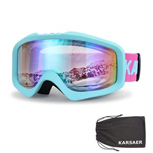 Óculos de esqui para usuários de óculos Karsaer óculos de esqui unissex OTG