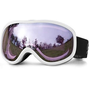 Óculos de esqui para usuários de óculos Óculos de esqui SPOSUNE para mulheres e homens