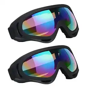 Skibrille vicloon 2 stueck ski snowboard brille uv schutz