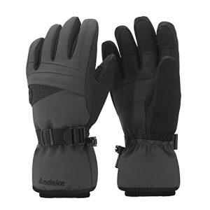Ski gloves Andake 3M Thinsulate, touchscreen selectable