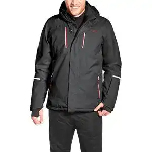 Skijacken maier sports herren skijacke lupus black 48
