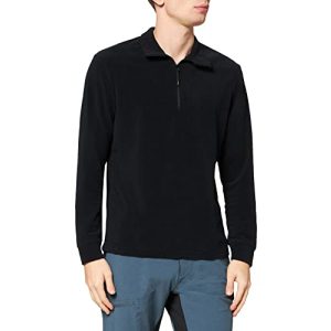 Skisweater CMP fleeceskjorte til mænd, sort, 46