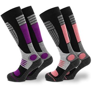Ski socks Occulto 2 pairs WOMEN with PADDING