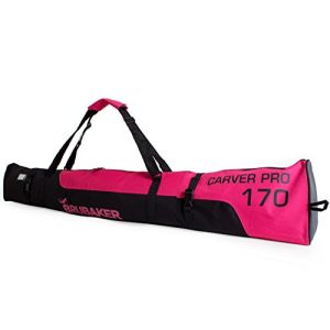 BRUBAKER Carver Pro kayak çantası, dolgulu, 1 çift kayak için