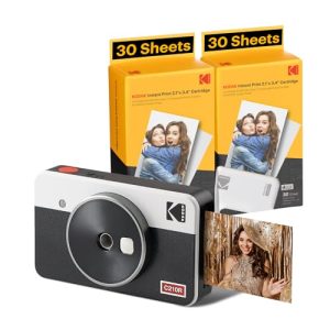 Câmera instantânea KODAK Mini Shot 2 Retro 4Pass 2 em 1