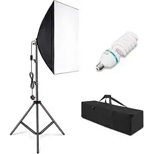 Softbox mooh beleuchtungs set fuer fotografie 1 x 50 x 70 cm