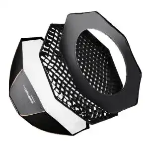 Softbox walimex pro octagon plus orange line 90 cm