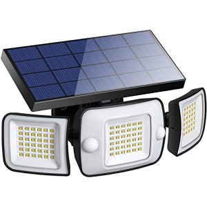 Solar lys med bevægelsesdetektor INTELAMP til udendørs brug