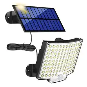 Solarleuchte mit bewegungsmelder mpj solarlampen 106 led
