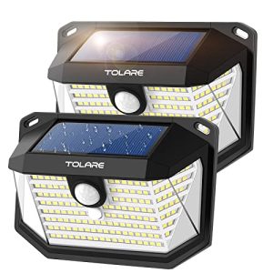 Solar light with motion detector Tolare solar lamps for outdoor use