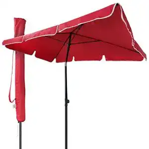 Sonnenschirm rechteckig vounot fuer balkon und terrasse