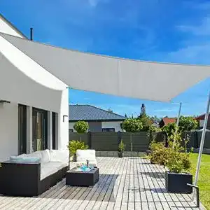 Sonnensegel love story wasserdicht 2x2m quadrat polyester