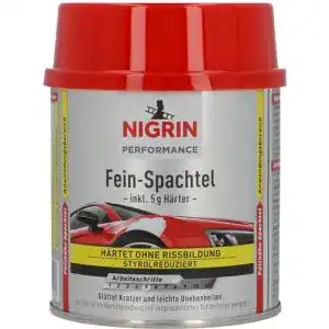 Spachtelmasse auto nigrin performance fein spachtel