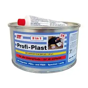 Spachtelmasse auto stc 2 kg profi plast 2in1 2k karosserie