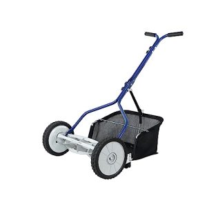 Amazon Basics reel mower with grass catcher basket, 18-inch (45,7 cm)