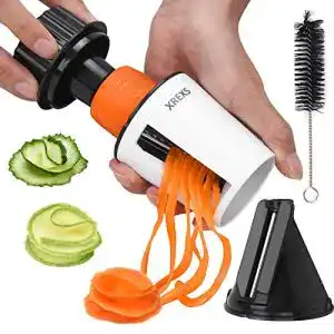 Spiralschneider xrexs hand fuer gemuesespaghetti 2 in 1