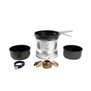Fogão a álcool Trangia Storm cooker 25-5 Ultralight Alu completo