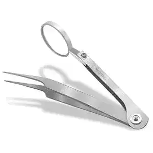 Splitterpinzette instrumentenrw pinzette mit lupe