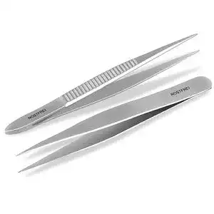 Splitterpinzette instrumentenrw profi set zupfpinzette spitz