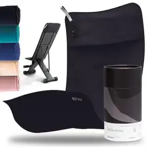Sporthandtuch nuje fitness handtuch mit tasche microfaser