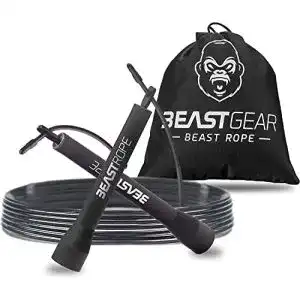 Springseil beast gear fuer erwachsene fitness speed rope