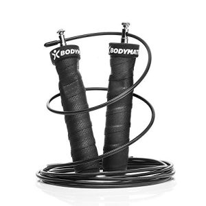 BODYMATE Premium skipping rope with anti-slip handles