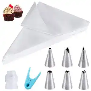 Spritzbeutel hakacc einweg 100 stueck spritztuete set piping bags