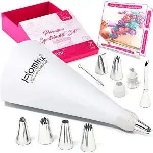Spritzbeutel homtrix set grosser mehrweg spritzsack