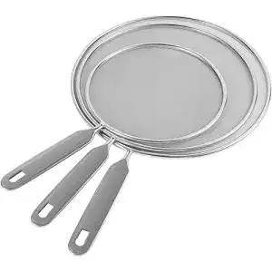 Spritzschutz pfanne fostoy spritzschutz 3pcs multifunktional