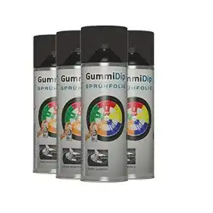 Spruehfolie gummi dip 12000002 fluessiggummi spray 4er set