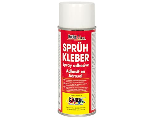Spray adhesive Kreul 870400, 400 ml spray can, colorless, all-purpose adhesive - spray adhesive Kreul 870400 400 ml spray can, colorless all-purpose adhesive