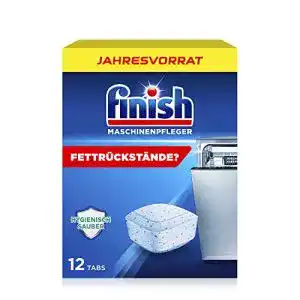 Spuelmaschinenreiniger finish maschinenpfleger tabs