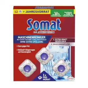 Spuelmaschinenreiniger somat maschinenreiniger tabs anti kalk