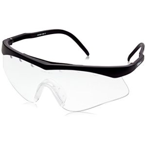 Squashbrille Wilson Squash-Brille, Jet Squash, Unisex, Schwarz