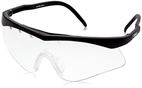 Squashbrille Wilson Squash-Brille, Jet Squash, Unisex, Schwarz