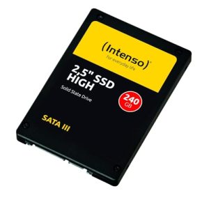 Disco duro SSD Intenso Interno 2,5″ SSD SATA III Alto, 240 GB