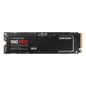 Disque dur SSD Samsung 980 PRO NVMe M.2 SSD, 500 Go